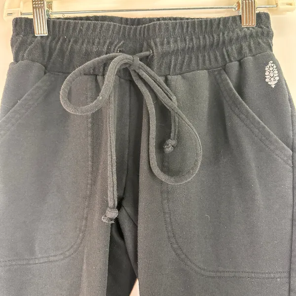 Free People Movement Black Sunny Skinny Sweat Pants Size XS - Image 7