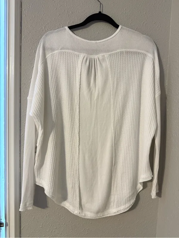 Free People Leo Henley Tee - Image 5
