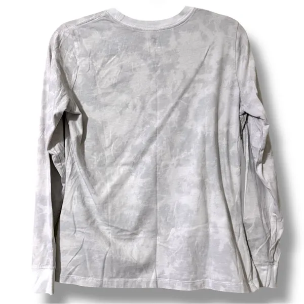Georgia Nike white platinum bulldogs campus tie-dye long sleeve t-shirt small - Image 2