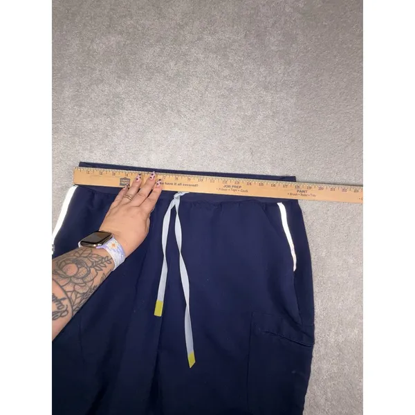 figs zamora jogger scrub pants navy xl Reflective - Image 8