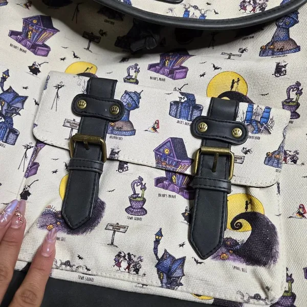 Loungefly‎ Disney The Nightmare Before Christmas Halloween Town Rucksack - Image 7