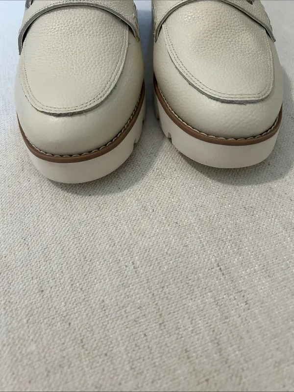 Vionic Women Cheryl II Lug Penny Loafer, Beige, size 11, NEW no tags - Image 8