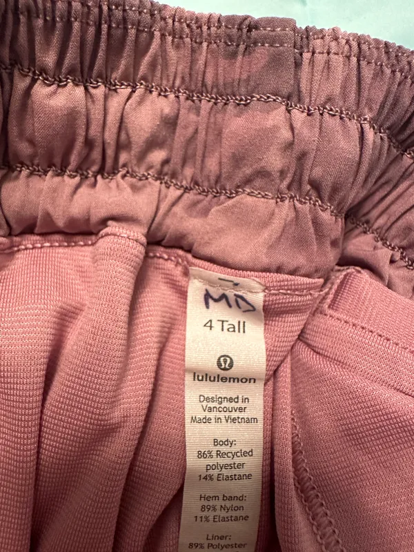 Lululemon Pink Camo Hotty Hot Short II - Image 4