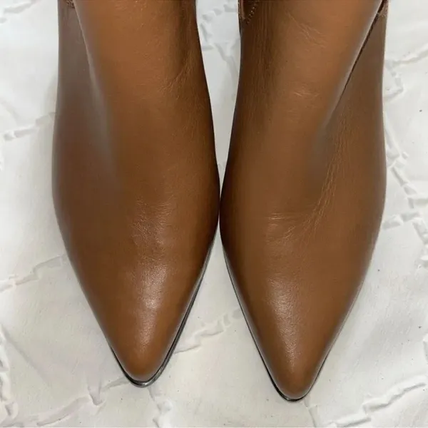 Blondo Waterproof Tan Ankle Pointed Toe Leather
Boots(Size 8.5M) - Image 7