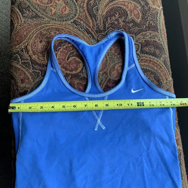 Nike Blue  Dri-Fit Tank Top - Image 7