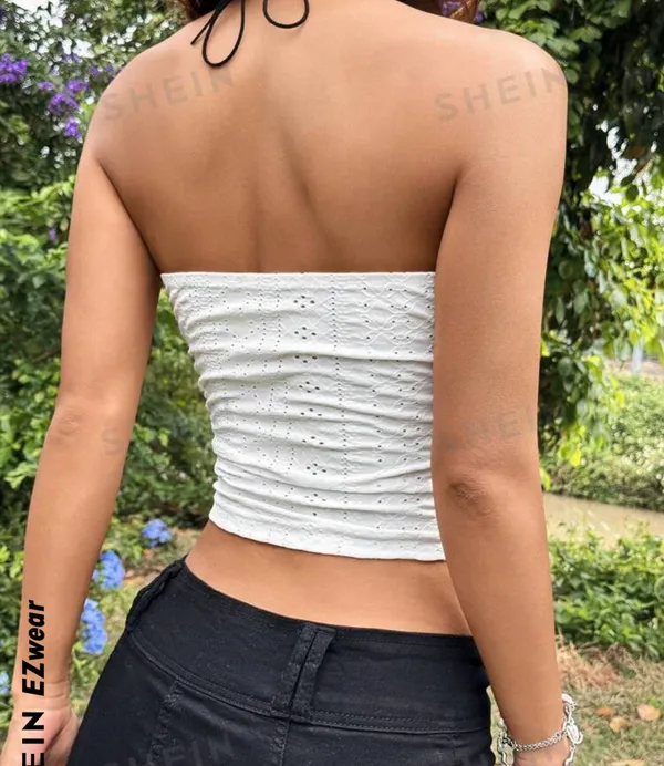 SheIn White Tube Top - Image 3