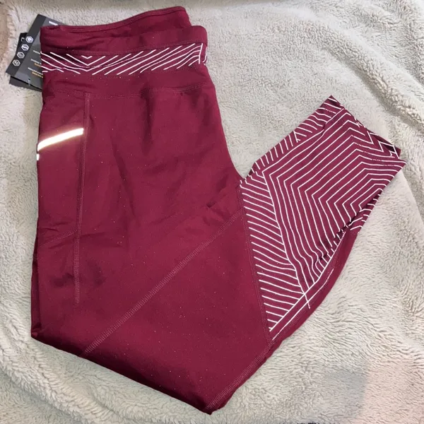 🔹4 for $30 NWT Avia Women's Brushed Leggings With Elastic Waistband, XL - Image 4