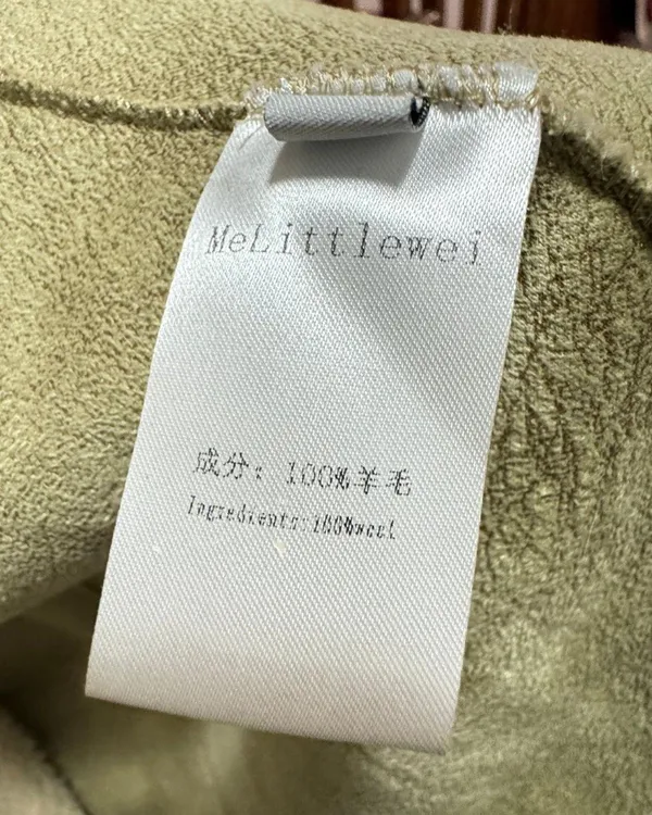 Wool Coat Size M - Image 9