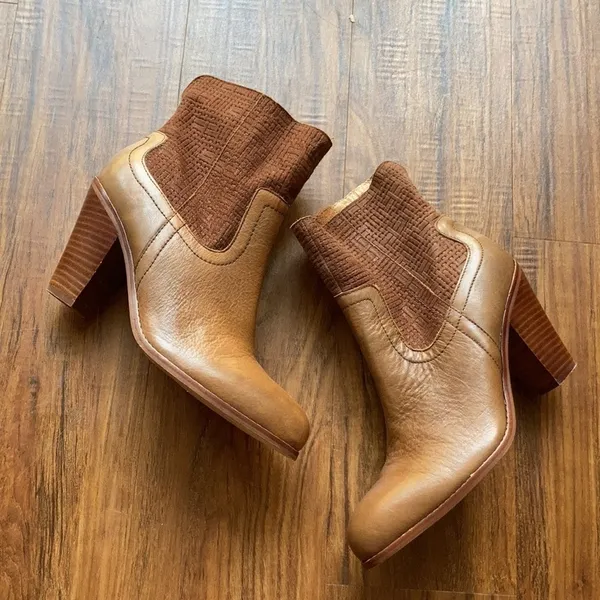 Corso Como Harvest booties in tobacco size 9‎ - Image 2