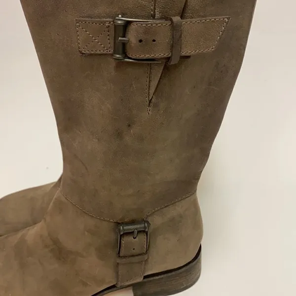 Cole Haan Air‎ Leather Leora Buckle Moto Boots A1 - Image 4