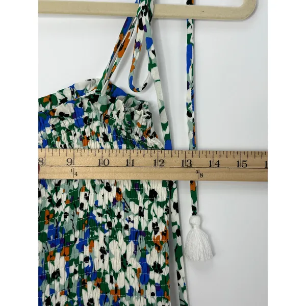 Lost + Wander Floral Smocked Midi Dress XS/S Estimated Boho Cottagecore - Image 7