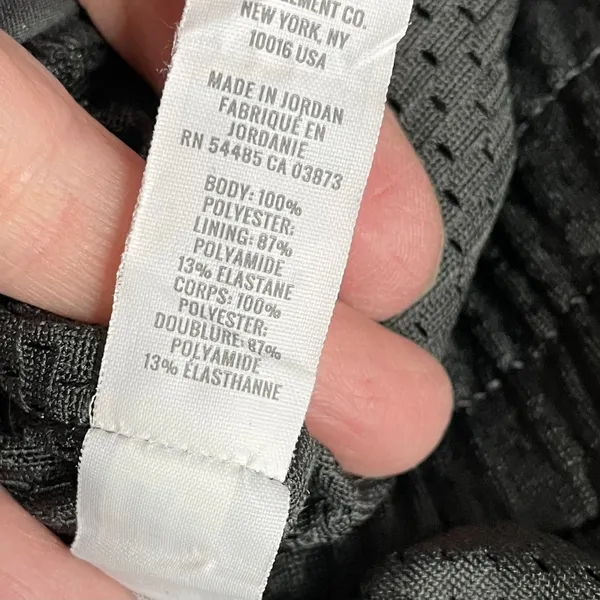 Aerie Offline Gray Swish Mesh Wide Leg Skater Track Pants Trainers womens XXL - Image 15