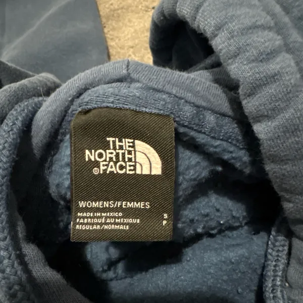 Blue The North Face Hoodie Women’s - Image 2