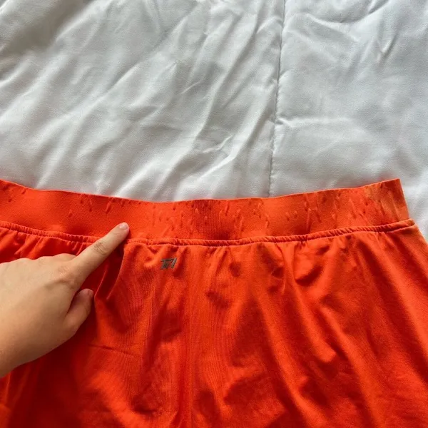 Tail Activewear Skirt Skort Orange Pull On‎ Womens L/XL Tennis Golf Pickleball - Image 6