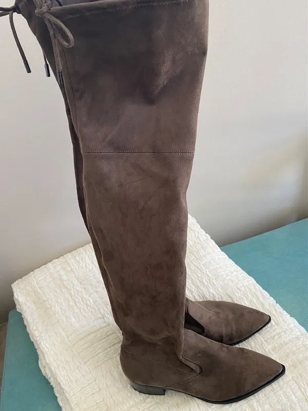 Mark Fisher LTD OTK Yakira Brown Suede Boot Women’s Size 8.5 NEW - Image 8
