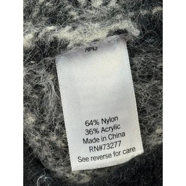 SO Goods For Life Zebra Print Pullover Sweater Women's‎ Large Knit Cozy - Image 10