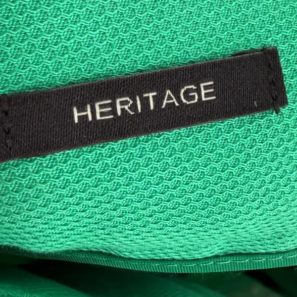 Talbots Women's Heritage Cotton Cropped Pants Parrot Green Size‎ 2 Preppy - Image 4