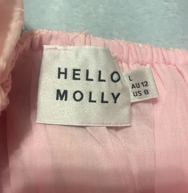 Hello Molly Dress Mini Pink - Image 2