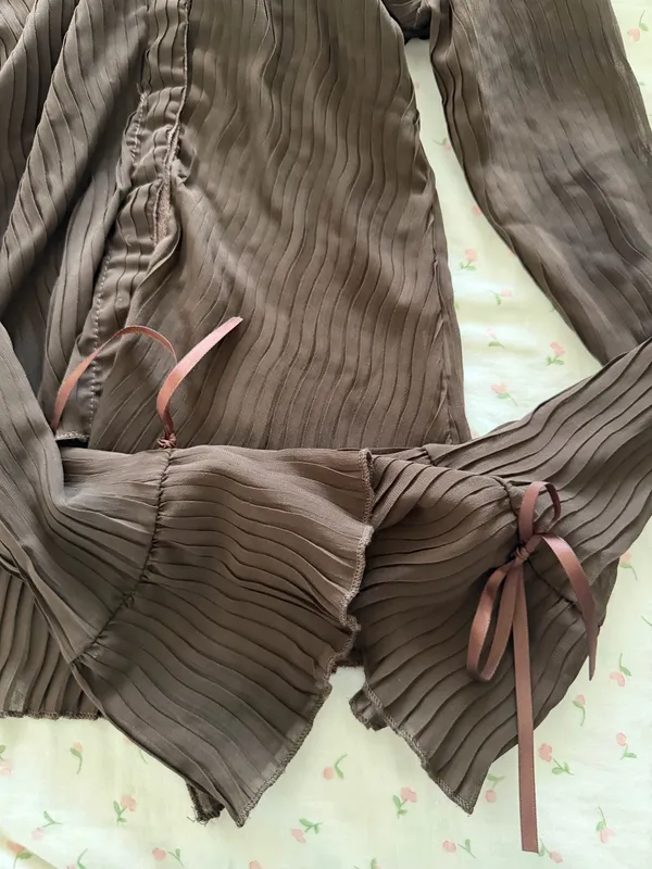 Brown Blouse - Image 3