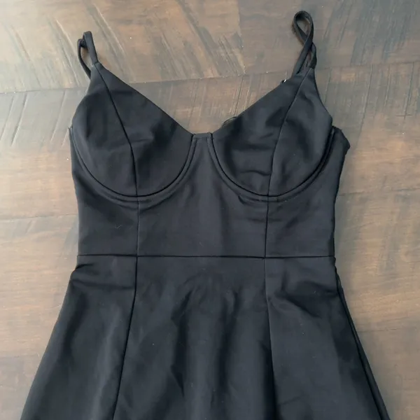 Princess Polly Black Mini Dress - Image 7