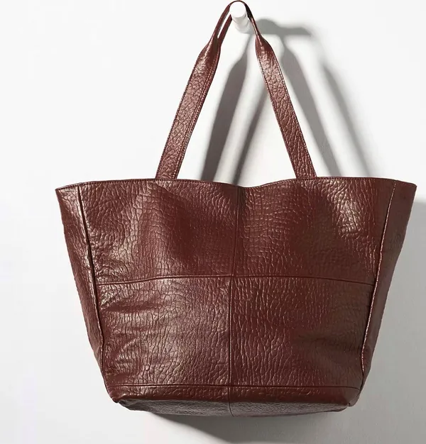 Everyday Leather Tote Bag - Image 3