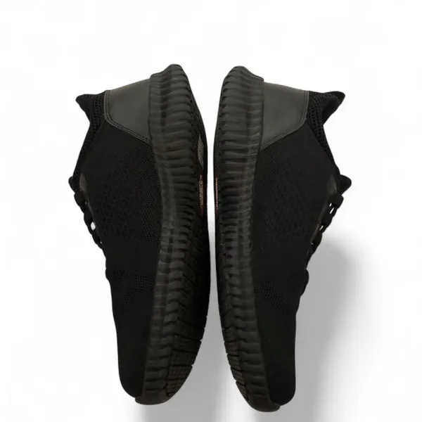 Sketchers Slip-in Running Shoes Black Wide Fit Air Cooled Memory Foam Sneakers Trainers Sz 8 - Image 3