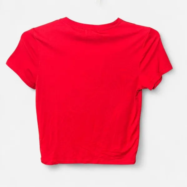 Streetwear Society Baby T-Shirt S Solid Graphic Red Black - Image 5