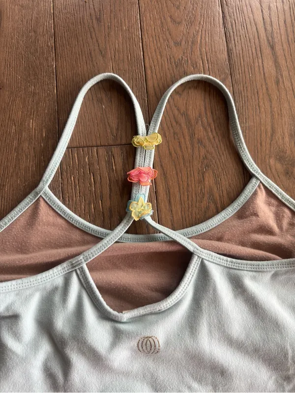 Balance Collection by Marika Light Blue Strappy Racerback Camisole - Image 8