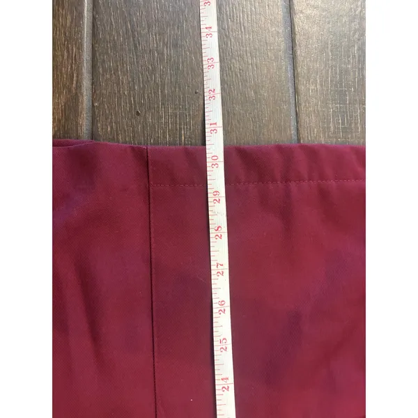 Modern‎ Essentials Blazer XL Burgundy Vintage 3/4 Sleeve One Button Professional - Image 6