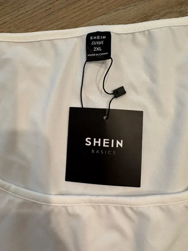 Shein Bodysuit White - Image 2