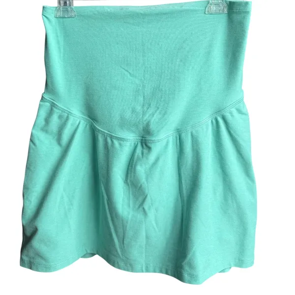 Beyond the Bump Aqua‎ Maternity Skirt Sz L - Image 2
