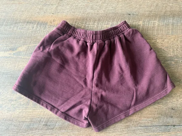Princess Polly Maroon Lounge Shorts - Image 4