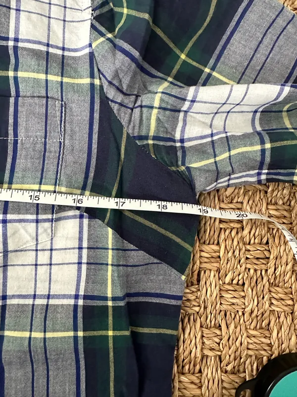 J.CREW Women’s Size S Plaid Long Sleeve Button-Up Cotton Point Collar Shirt - Image 3