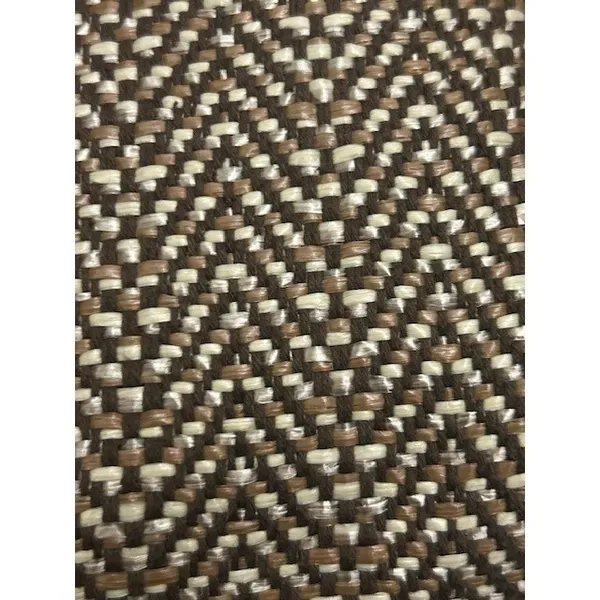 Liz Claiborne Woven‎ Small Crossbody Bag Brown Tan Olefin Cotton Blend Purse - Image 16