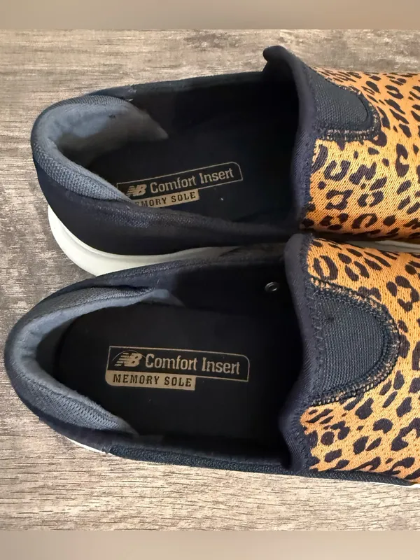 New Balance Dynasoft Slip On Cheetah Print Sneakers Women’s Size 7.5 Lightweight - Image 8