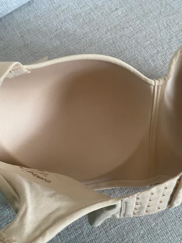 Nwt Truekind Supportive Comfort Wireless Shaping Bra Size Xl Beige - Image 12