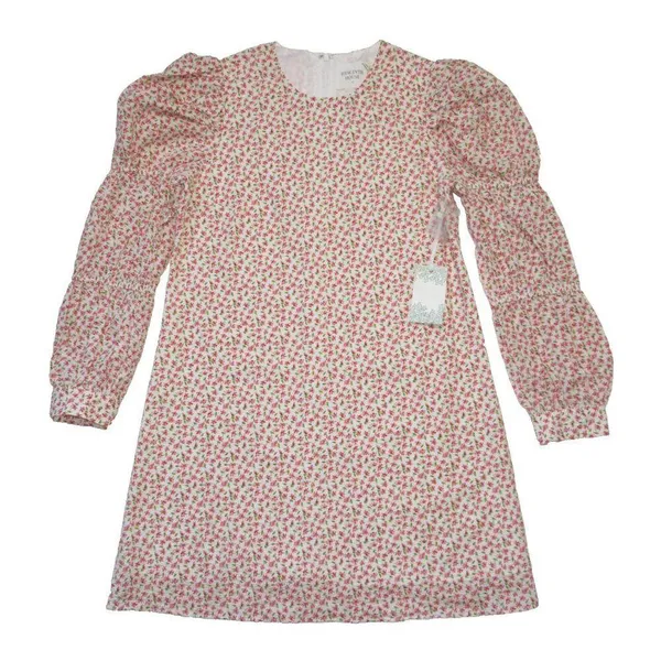 NWT Tuckernuck Hyacinth House Clemons Mini Textured Floral Puff Sleeve Dress S - Image 3