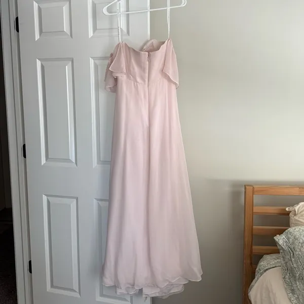 Azazie Sue Dress in Blushing Pink (Size A8) - Image 5