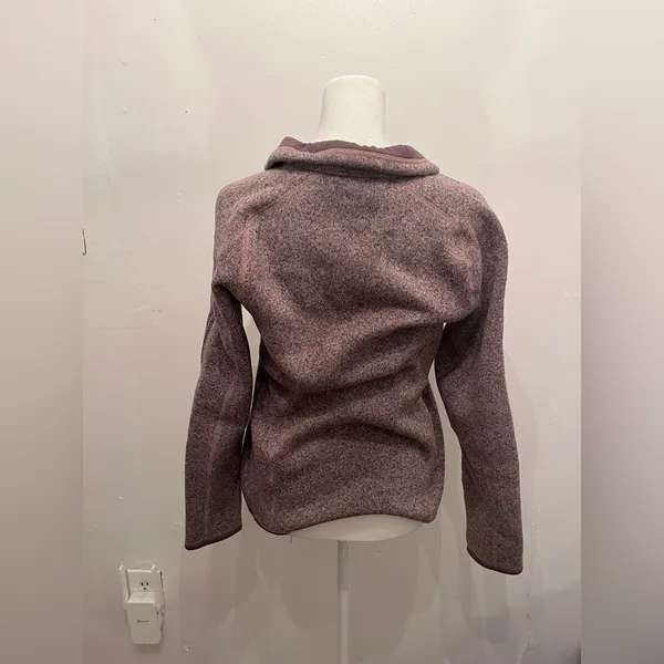 Patagonia Better Sweater 1/4 Zip Purple Size Extra Small Women's Jacket - Image 3