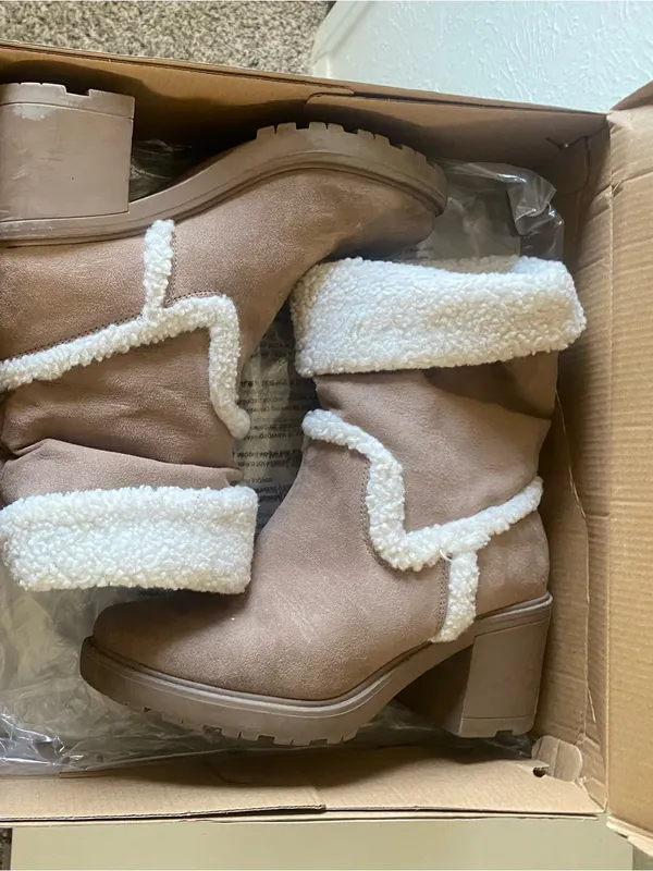 Just Fab booties EllieTrim Portabella - Image 6
