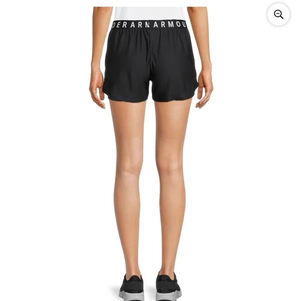 Under Armour Women's Play Up Heatgear Side Pockets Pull On Shorts M - Image 3