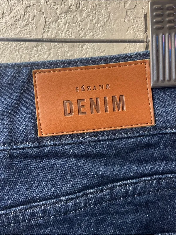 Sézane Denim Straight Leg Jeans Size 38 - Image 7