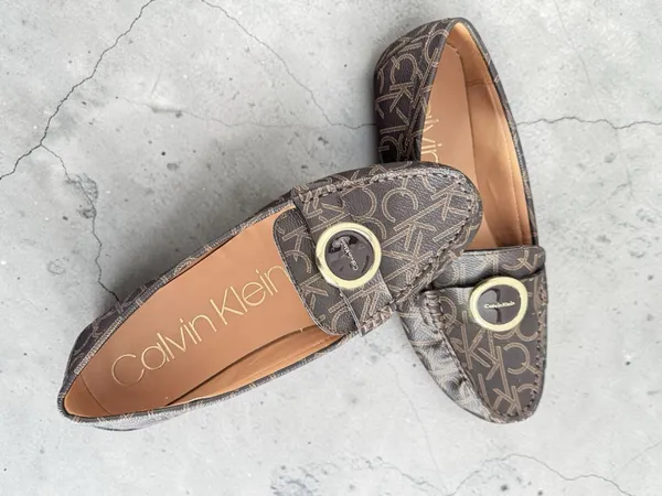 Calvin Klein Leana Logo Loafer Flat - Image 3