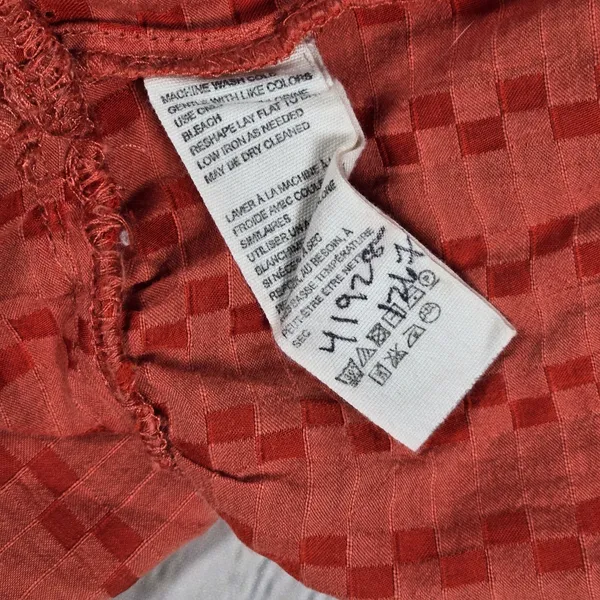 Free People‎ Elisa Tunic Tank Top XS Coral Orange Lace Trim Halter Sleeveless - Image 7