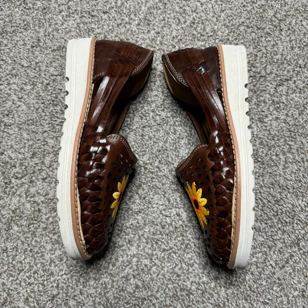 Leather sunflower Slip - Image 3