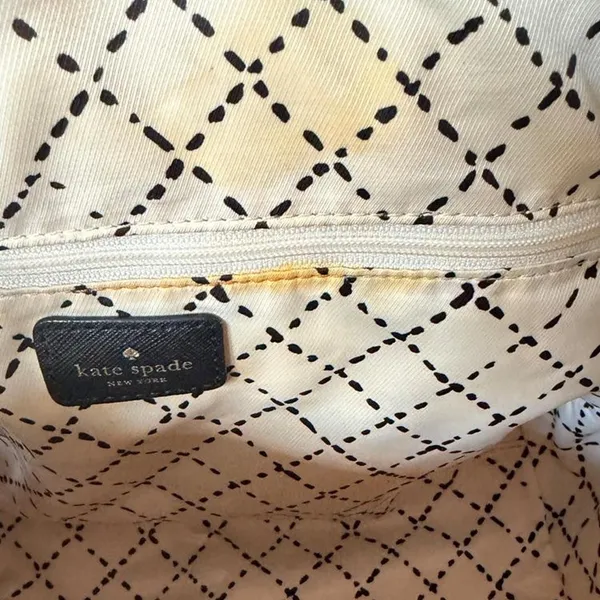 Kate Spade Newbury Lane Cassie Black Saffiano Leather Satchel Crossbody Bag - Image 3