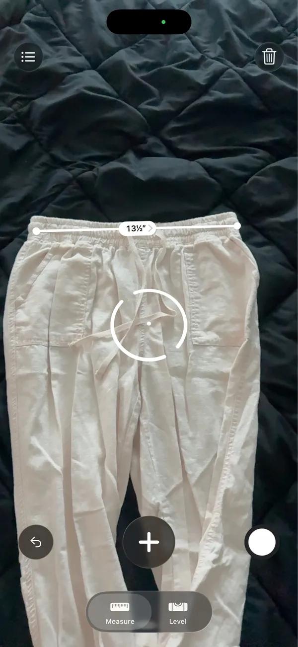 {CATO} Baby Pink Drawstring Linen Blend Beach Pants - Image 6
