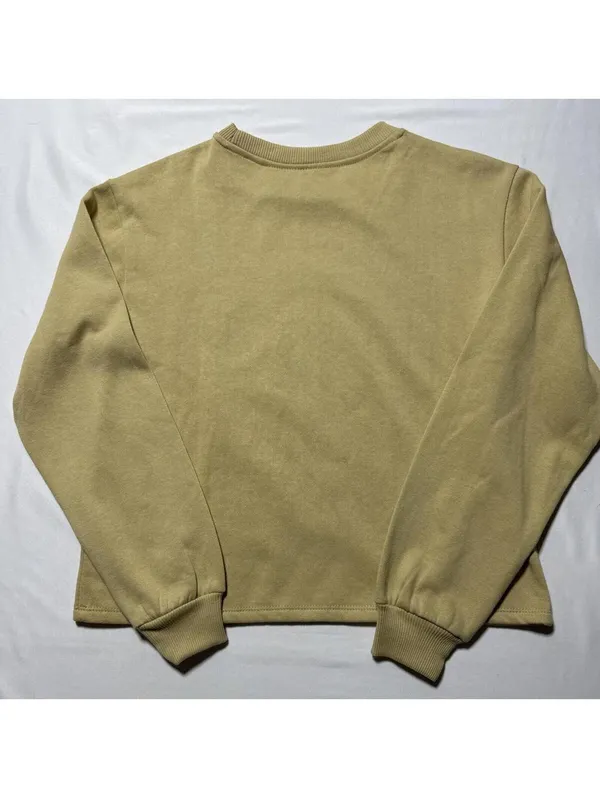 Disney Mickey Mouse Friends Forever Taupe Graphic Sweatshirt - Image 3