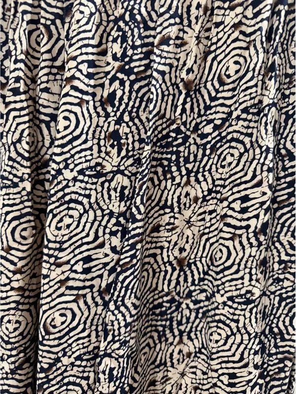 Solitaire Women's Patterned Wide-Leg Pants Size L - Image 6