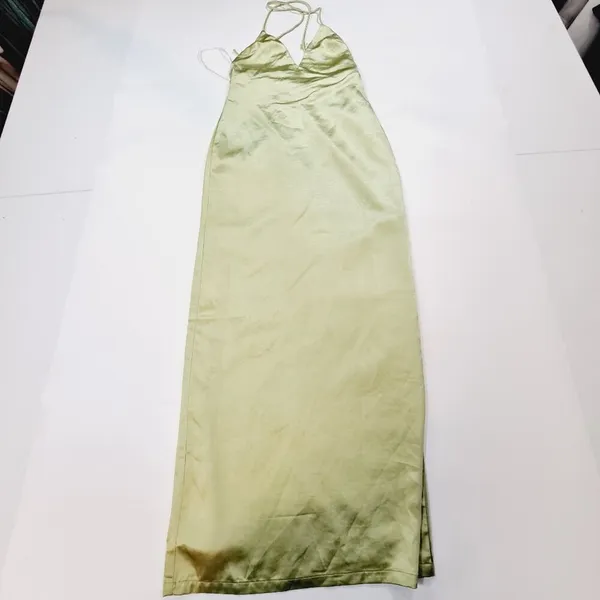 MORE TO COME Regina Maxi Dress in Green Small - Image 2